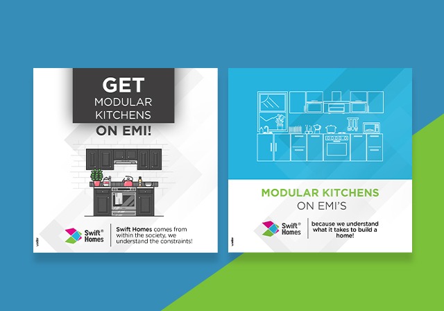 Modular Kitchens on EMI