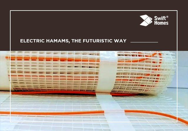 Electric Hamams, the futuristic way to stay warm!  