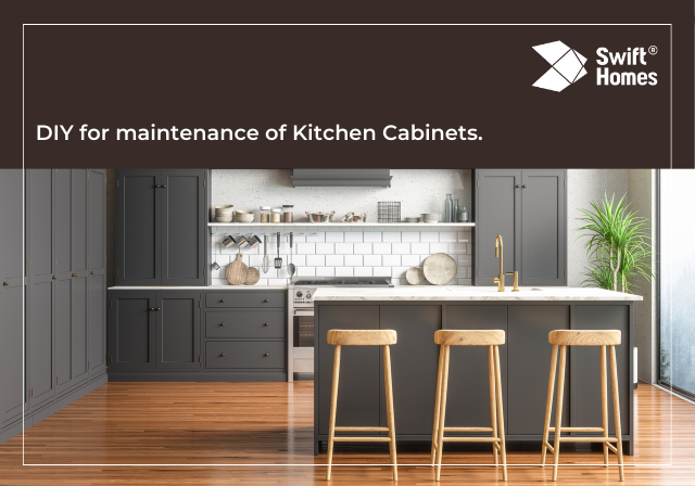 DIY for maintenance of Kitchen Cabinets.